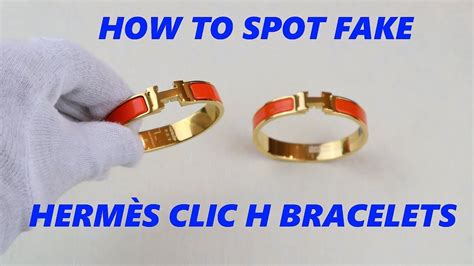 hermes clic h bracelet real vs fake|hermes clic clac loose.